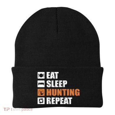 Eat Sleep Hunt Repeat Beanie