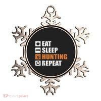 Eat Sleep Hunt Repeat Ornament thumb 0