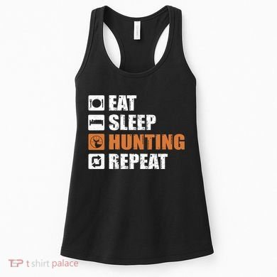 Eat Sleep Hunt Repeat Women's Tank Top
