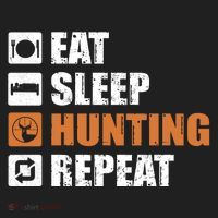 Eat Sleep Hunt Repeat Hat thumb 2