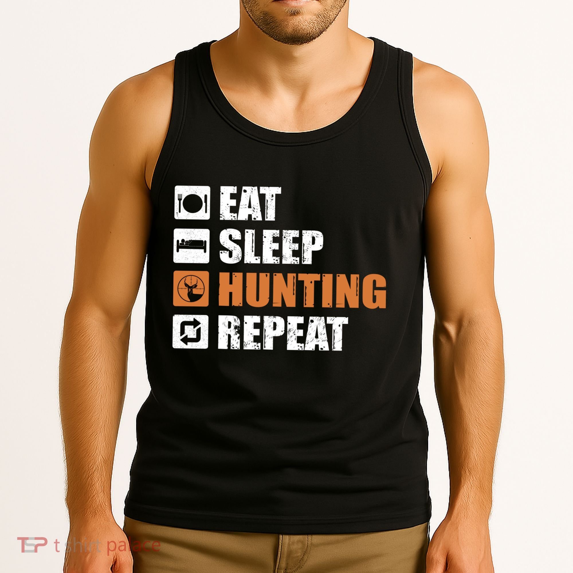 Eat Sleep Hunt Repeat Tank Top