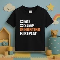 Eat Sleep Hunt Repeat Toddler T-Shirt thumb 3