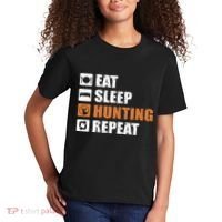 Eat Sleep Hunt Repeat Kids T-Shirt thumb 2