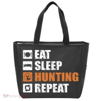 Eat Sleep Hunt Repeat Tote Bag