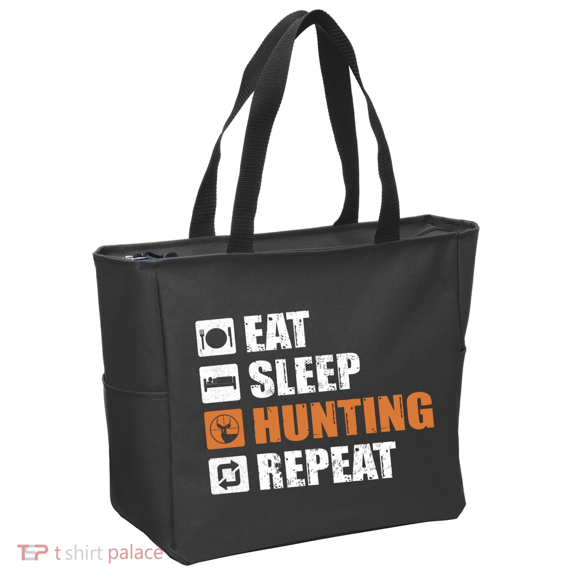 Eat Sleep Hunt Repeat Tote Bag