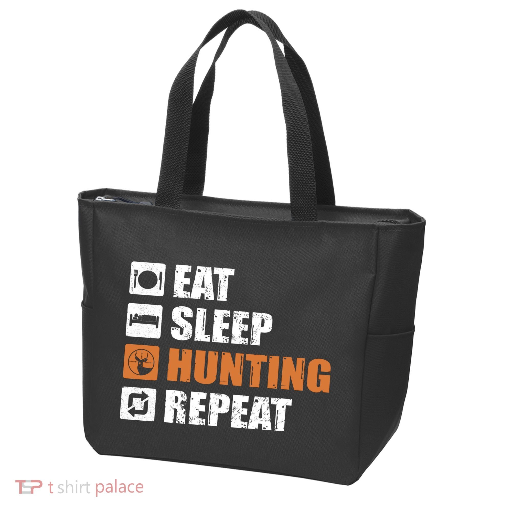Eat Sleep Hunt Repeat Tote Bag