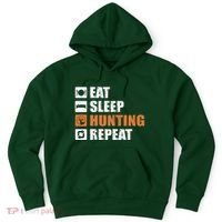 Eat Sleep Hunt Repeat Hoodie thumb 0