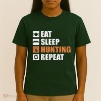 Eat Sleep Hunt Repeat T-Shirt thumb 4