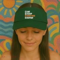 Eat Sleep Hunt Repeat Visor thumb 2