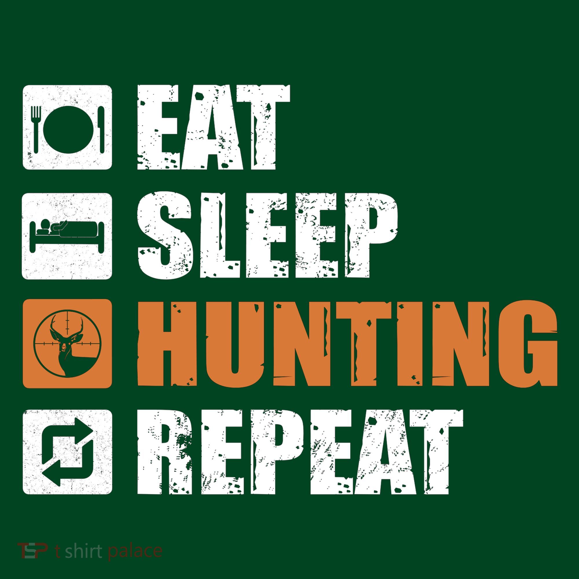 Eat Sleep Hunt Repeat Kids Sweatshirt