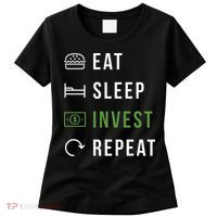 Eat Sleep Invest Repeat Women's T-Shirt thumb 0