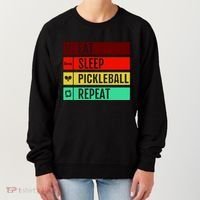 Eat Sleep Pickleball Repeat Women's Sweatshirt thumb 0