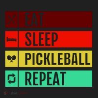 Eat Sleep Pickleball Repeat Women's Sweatshirt thumb 2