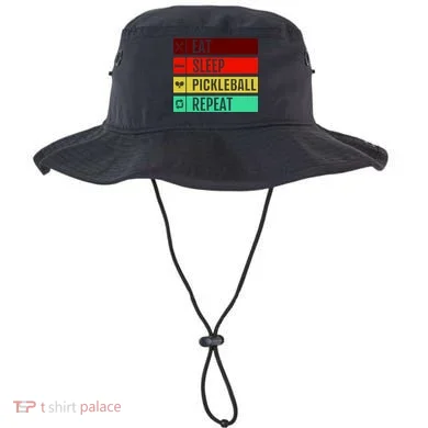 Eat Sleep Pickleball Repeat Bucket Hat