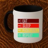 Eat Sleep Pickleball Repeat Coffee Mug thumb 2