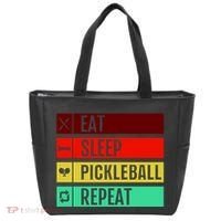 Eat Sleep Pickleball Repeat Tote Bag thumb 0