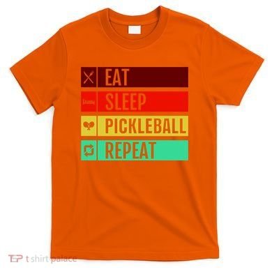 Eat Sleep Pickleball Repeat T-Shirt
