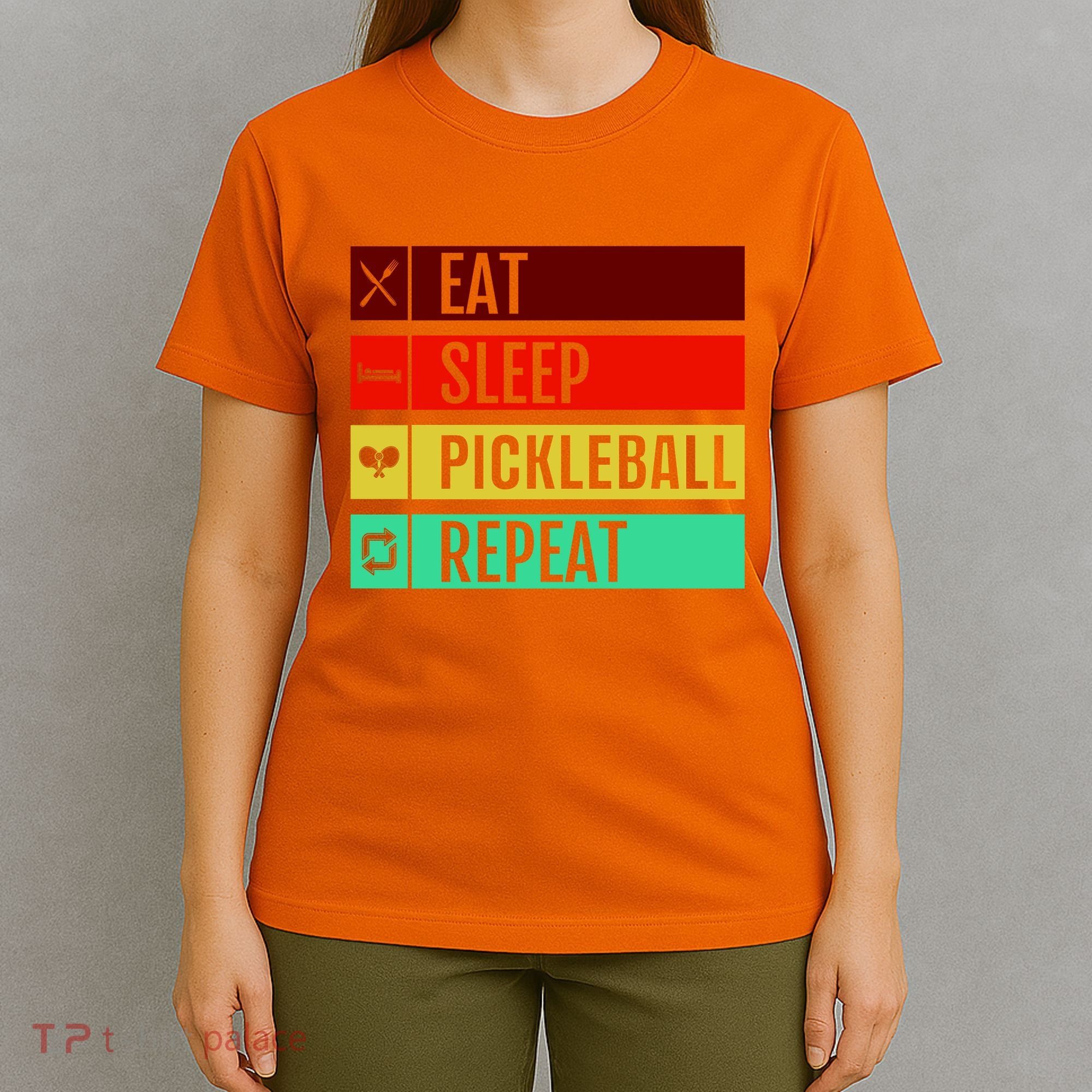 Eat Sleep Pickleball Repeat T-Shirt
