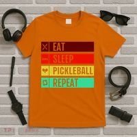 Eat Sleep Pickleball Repeat T-Shirt thumb 5