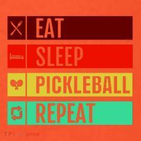 Eat Sleep Pickleball Repeat Hat thumb 2
