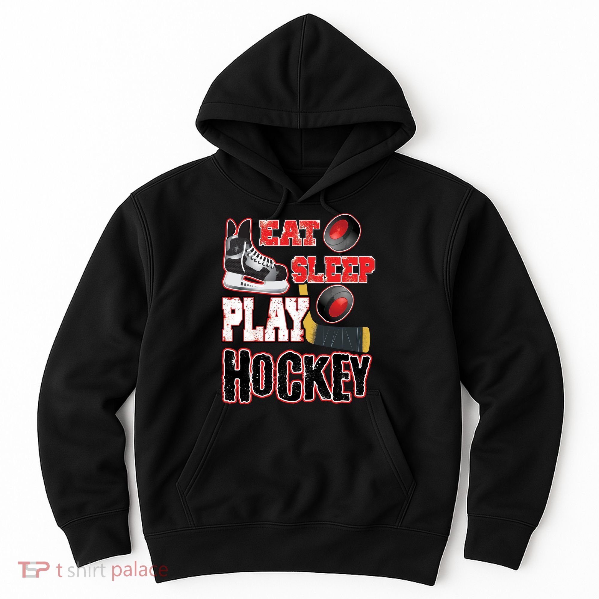 Eat Sleep Play Hockey Hoodie