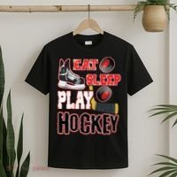 Eat Sleep Play Hockey T-Shirt thumb 2