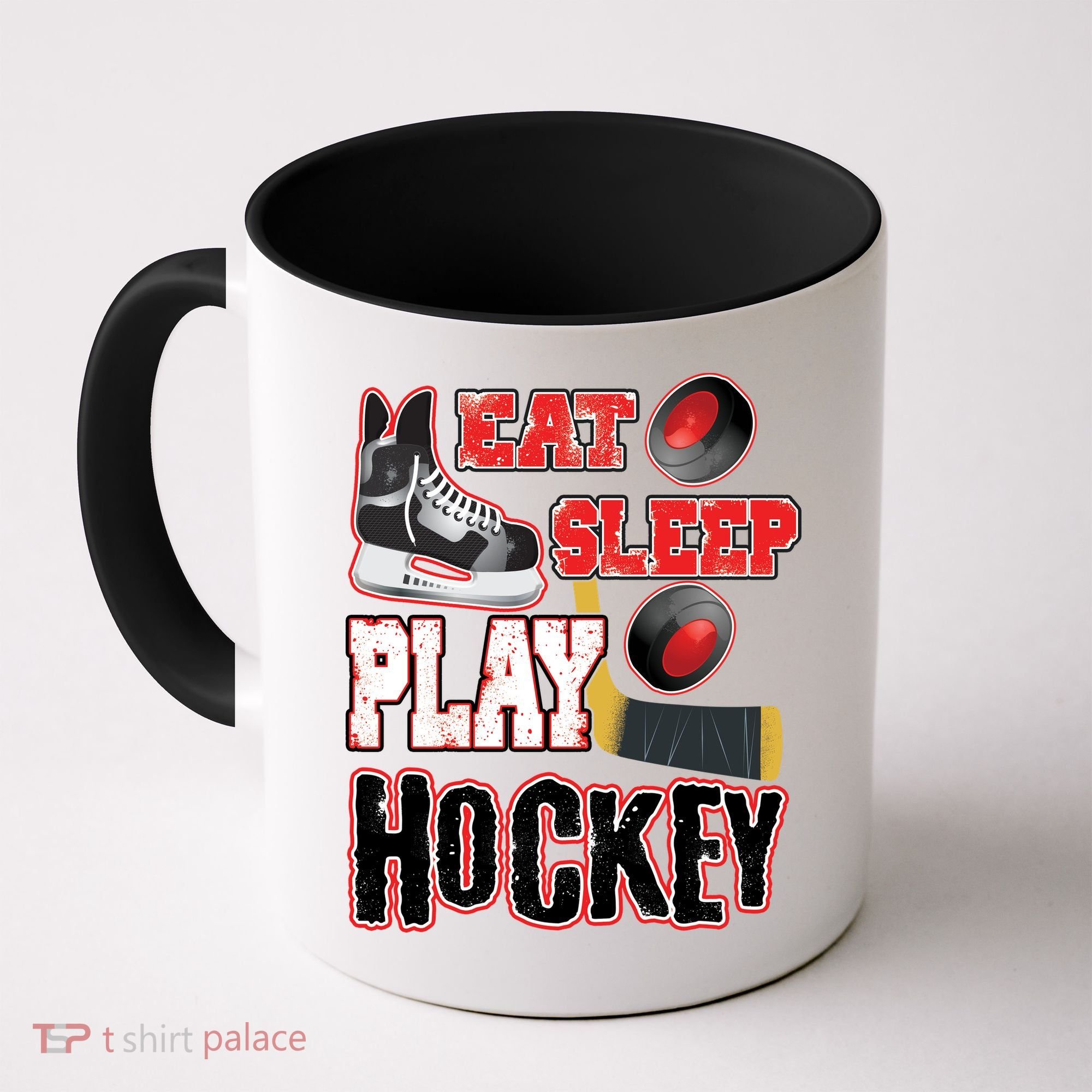 Eat Sleep Play Hockey Coffee Mug
