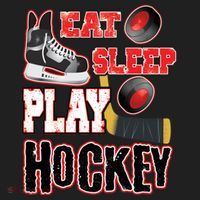 Eat Sleep Play Hockey Beanie thumb 2