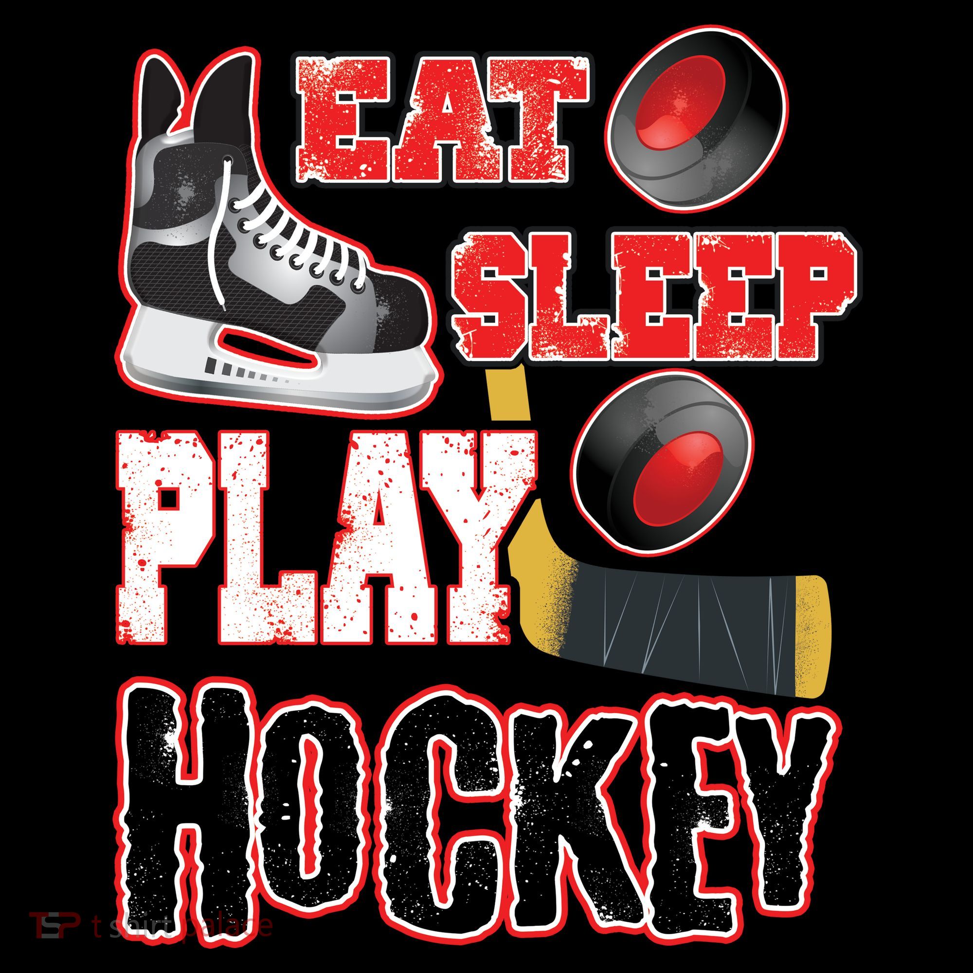 Eat Sleep Play Hockey Polo