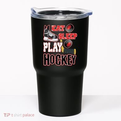 Eat Sleep Play Hockey Tumbler