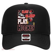 Eat Sleep Play Hockey Hat thumb 0