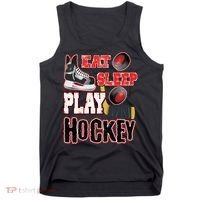 Eat Sleep Play Hockey Tank Top thumb 0