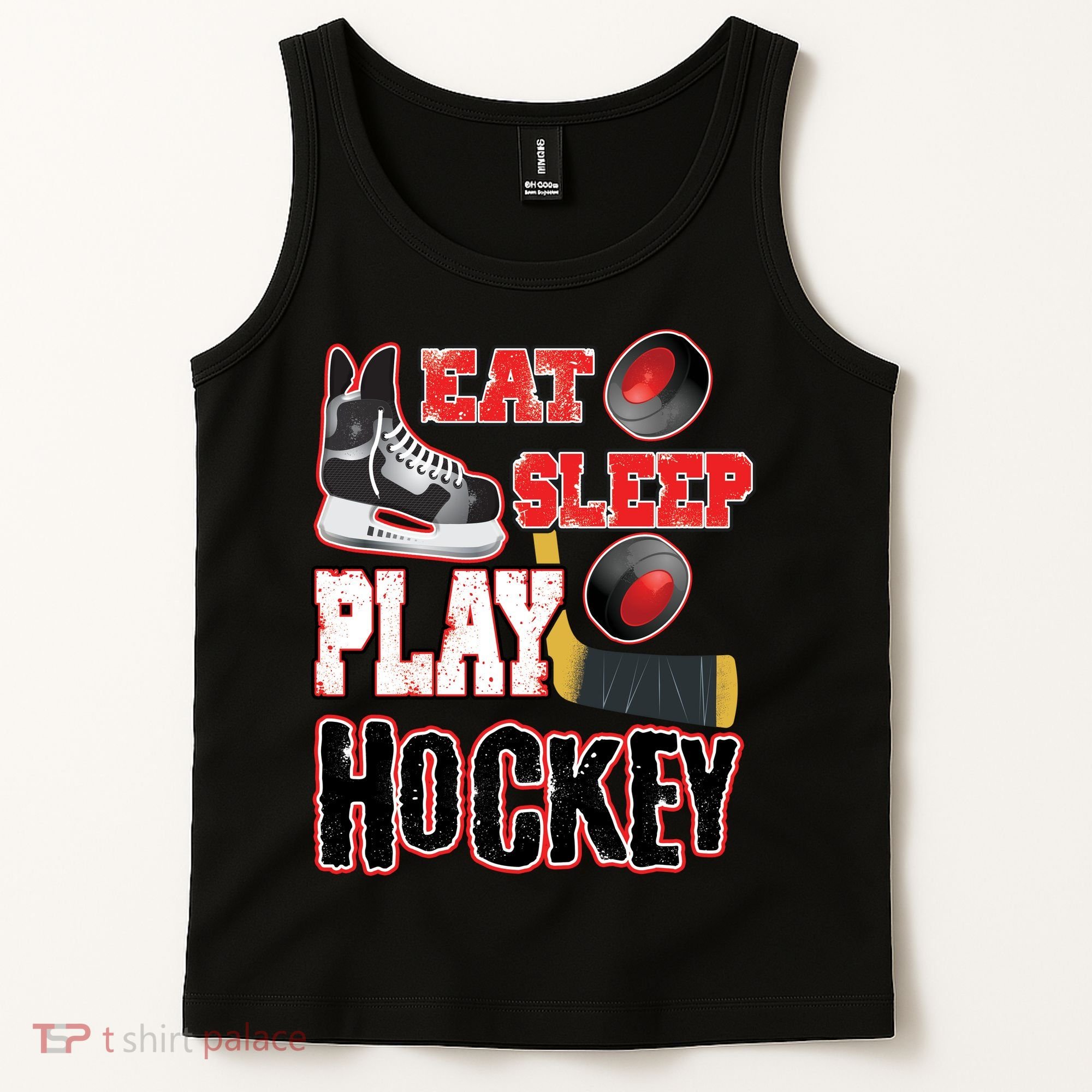 Eat Sleep Play Hockey Tank Top