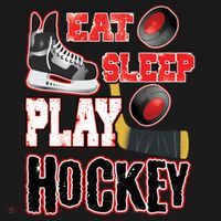 Eat Sleep Play Hockey Women's Long Sleeve Shirt thumb 2