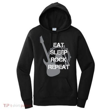 Eat Sleep Rock Repeat Women's Hoodie