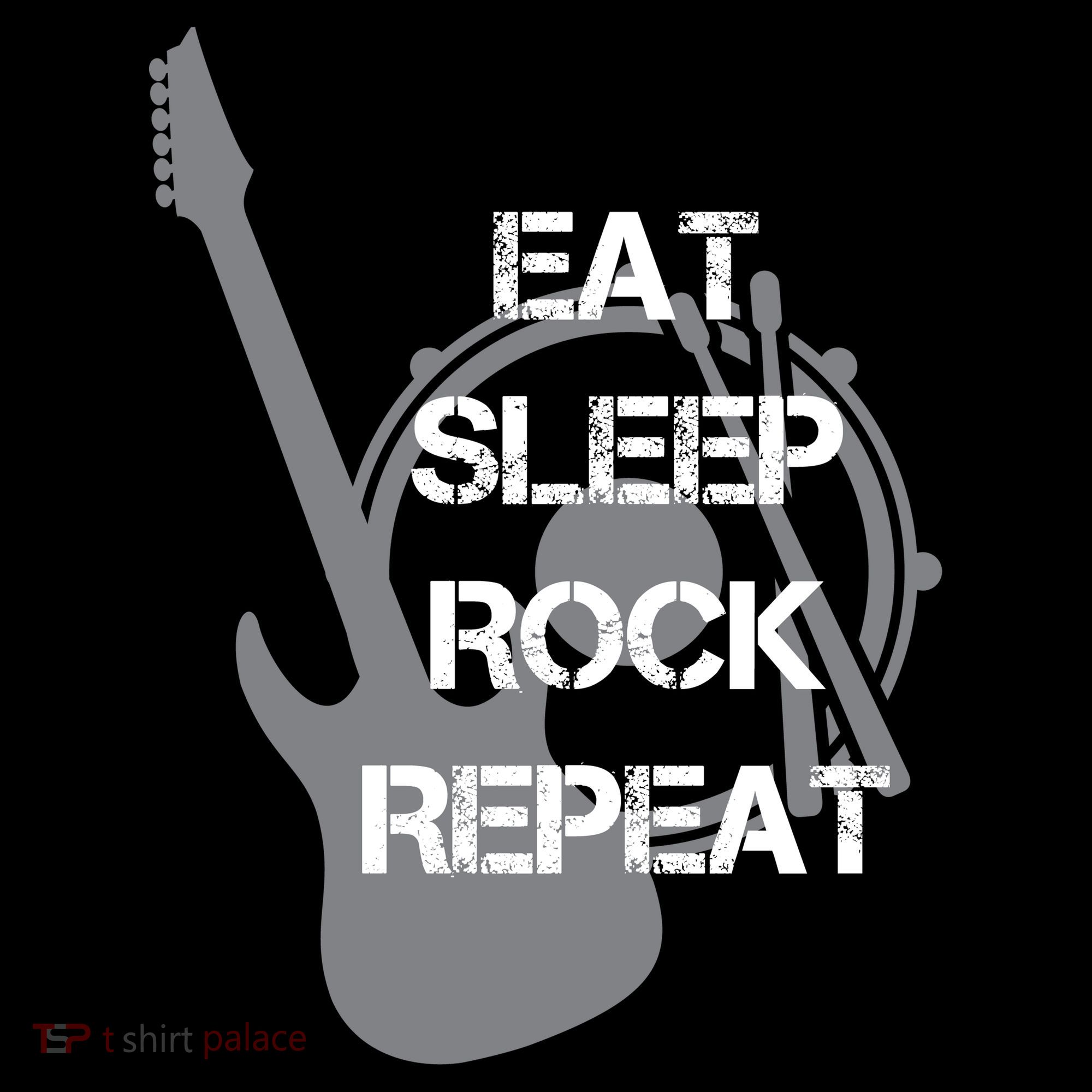 Eat Sleep Rock Repeat Women's Hoodie