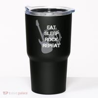Eat Sleep Rock Repeat Tumbler thumb 0