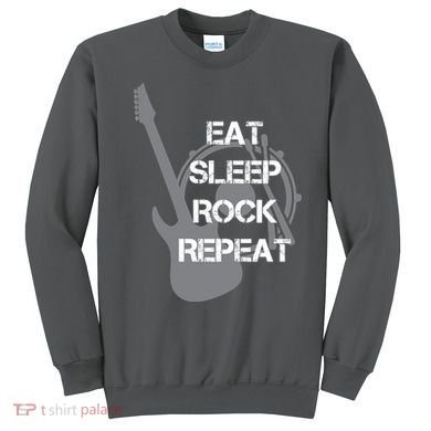 Eat Sleep Rock Repeat Sweatshirt