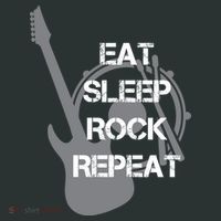 Eat Sleep Rock Repeat Coaster thumb 2