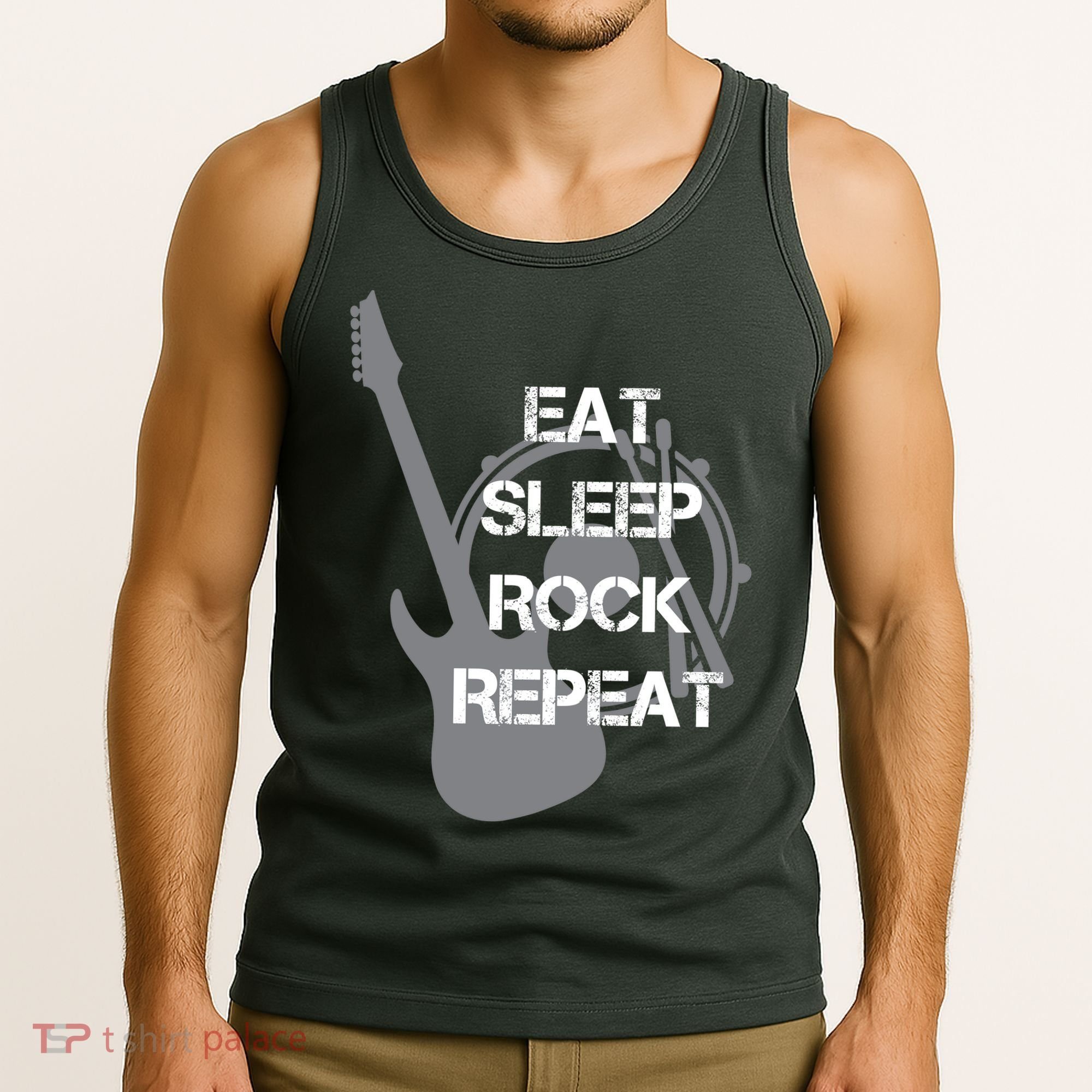 Eat Sleep Rock Repeat Tank Top