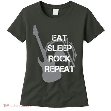Eat Sleep Rock Repeat Women's T-Shirt