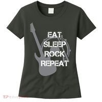 Eat Sleep Rock Repeat Women's T-Shirt thumb 0