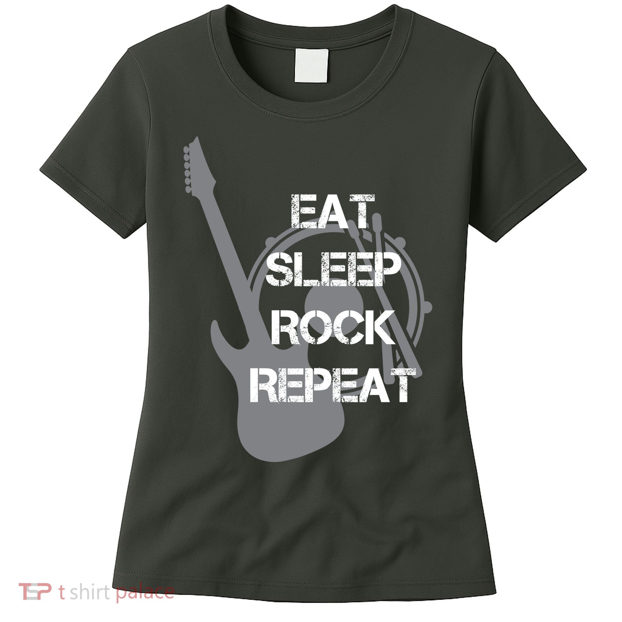 Eat Sleep Rock Repeat Women's T-Shirt
