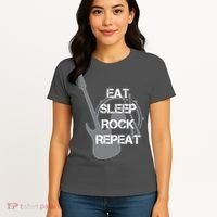 Eat Sleep Rock Repeat Women's T-Shirt thumb 4