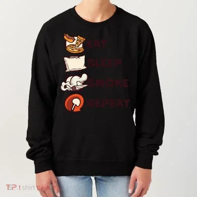 Eat Sleep Smoke Repeat Women's Sweatshirt