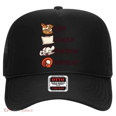 Eat Sleep Smoke Repeat Hat