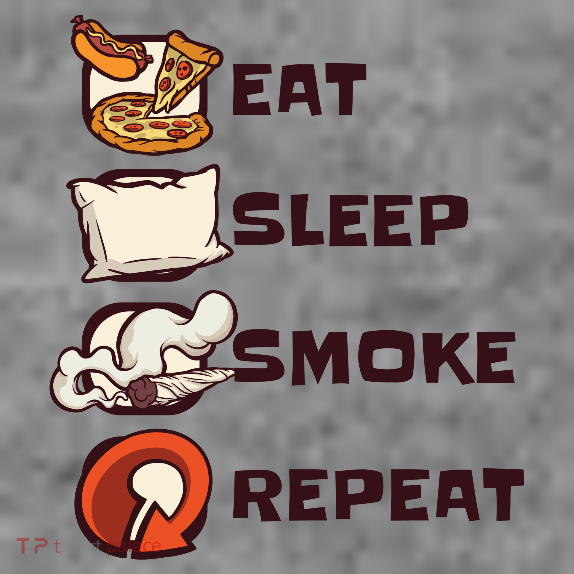 Eat Sleep Smoke Repeat Women's Long Sleeve Shirt