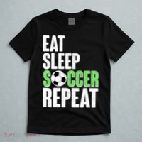 Eat Sleep Soccer Repeat T-Shirt thumb 5