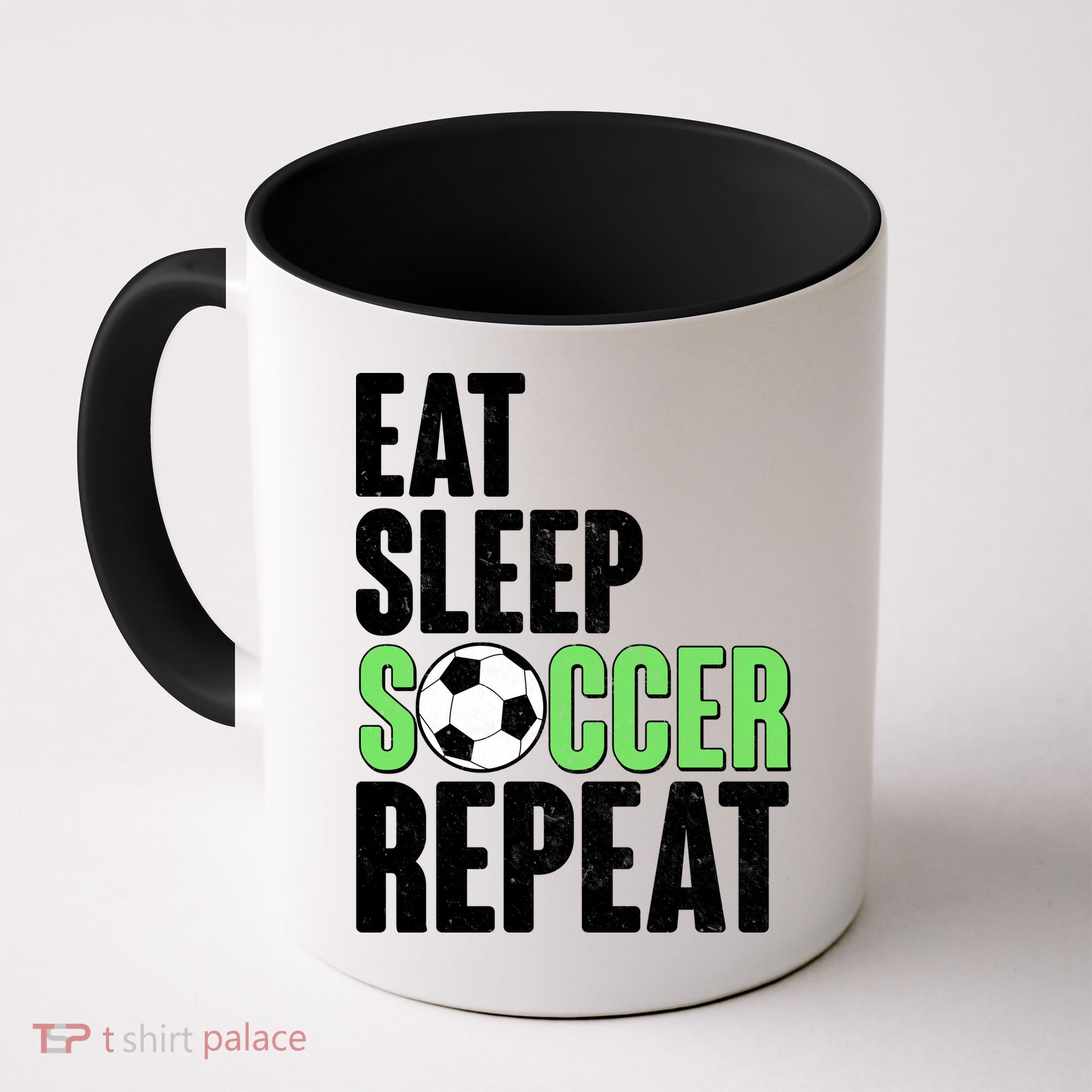 Eat Sleep Soccer Repeat Coffee Mug