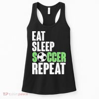 Eat Sleep Soccer Repeat Women's Tank Top thumb 0
